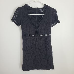 Forever 21 Deep V Lace Dress